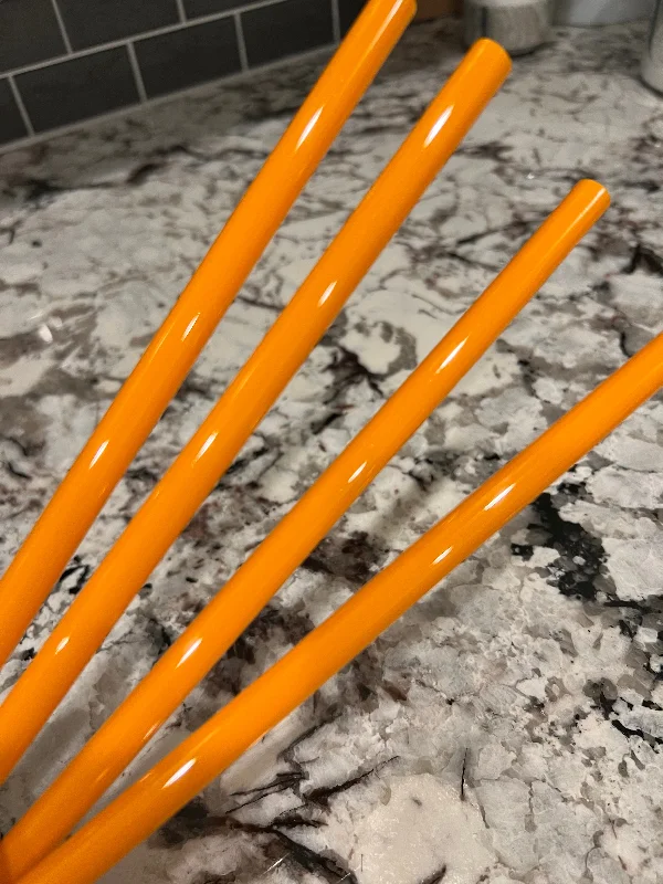 Stainless Drinkware Sale Tangerine Orange Straw (40oz Tumbler)