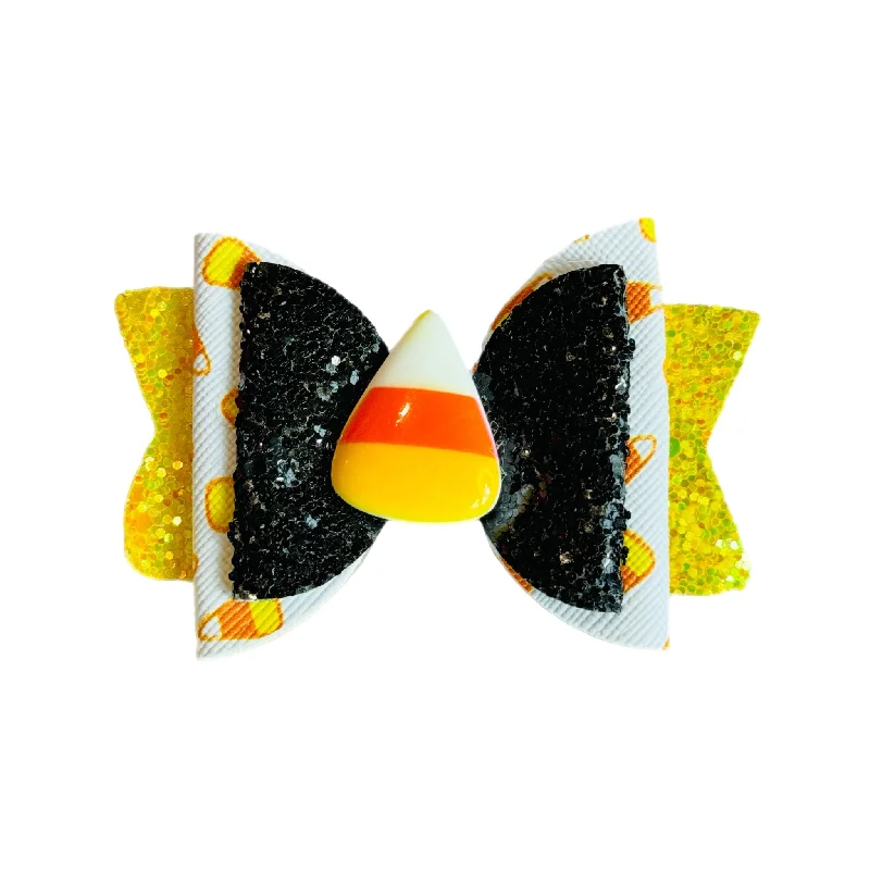 Crystal Drinkware Candy Corn Tumbler Bow - Universal Fit