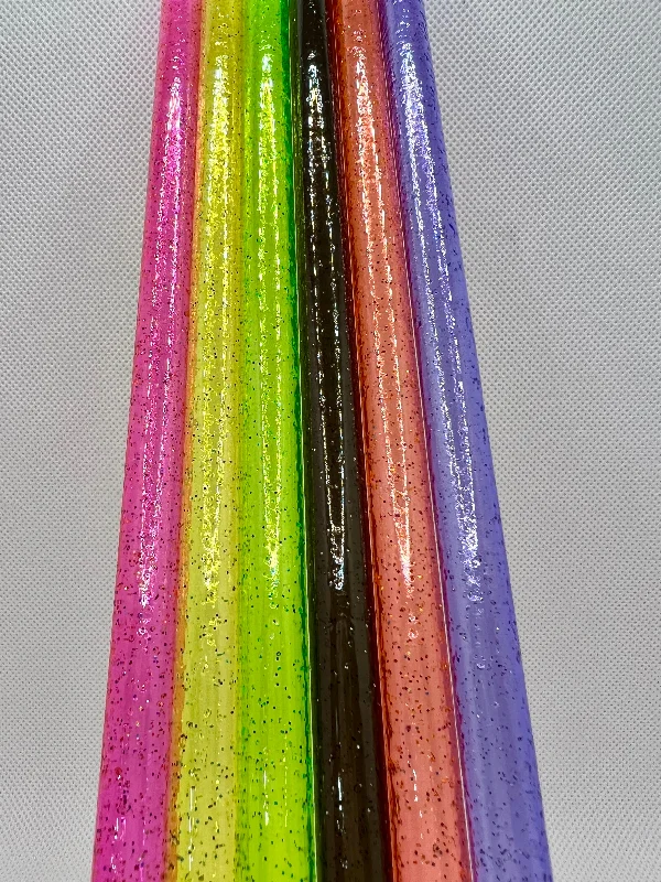 Insulated Mugs Offer Bright Glitter 6-pack SET Straws (40oz Tumbler)