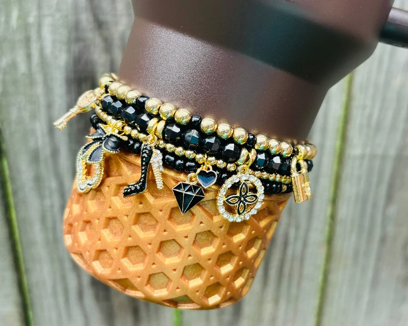 Portable Drinkware VL Boujie Gold Cup Bracelets