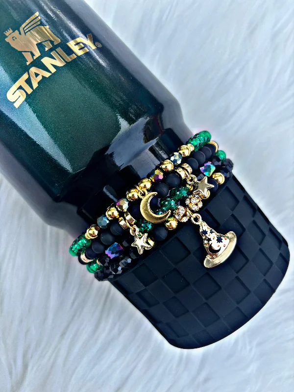 Drinkware Collection Sale Elphaba Stanley Cup Bracelets. Wicked Collection.
