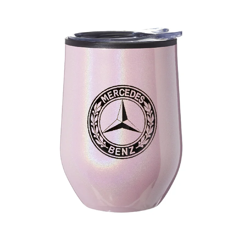 Holiday Drinkware Offers 12 oz Iridescent Stemless Wine Tumbler