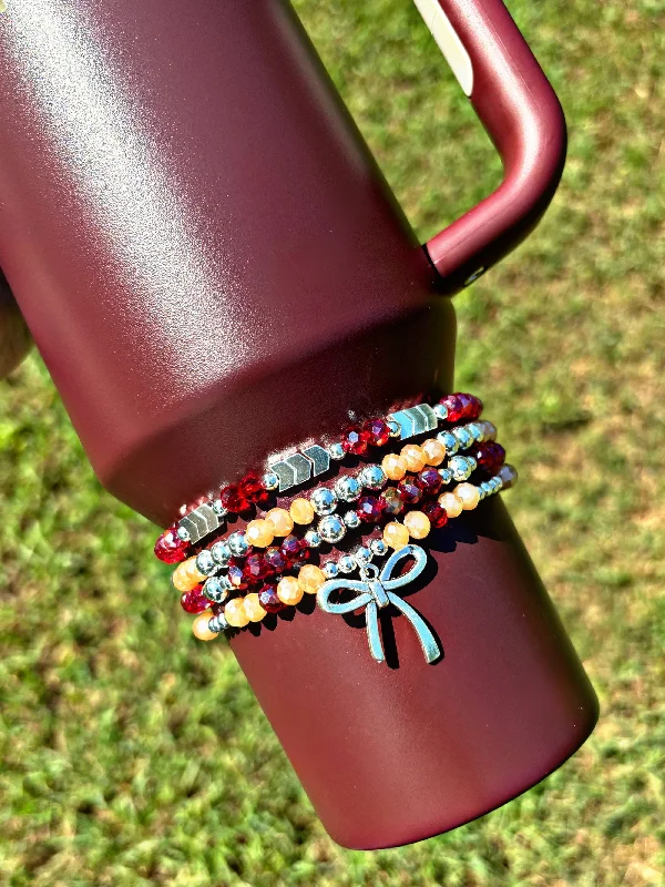 Insulated Drinkware Cabernet Red Stanley Cup Bracelets.