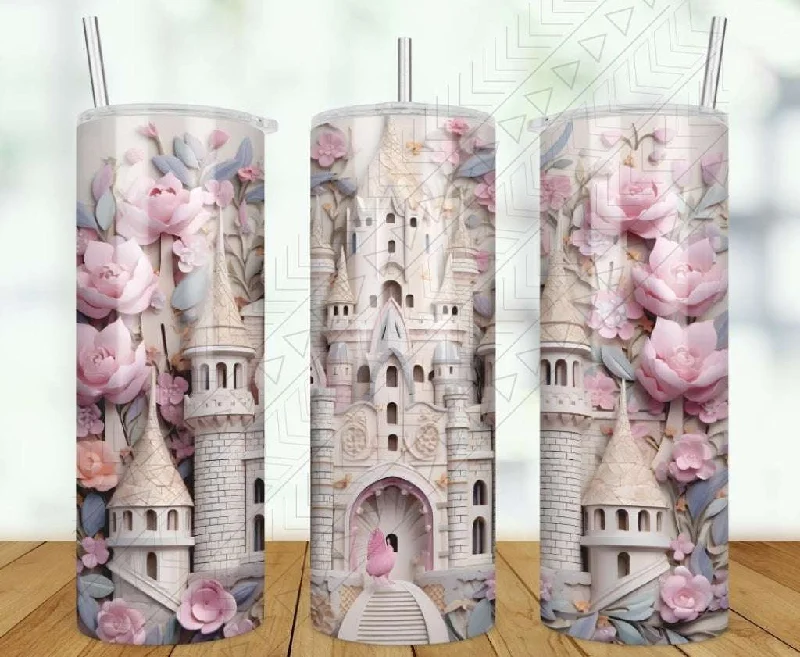 Promotional Drinkware 3d Castle Tumbler