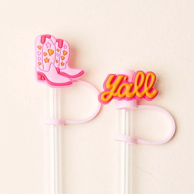 Eco-Friendly Cups Cowgirl Straw Topper