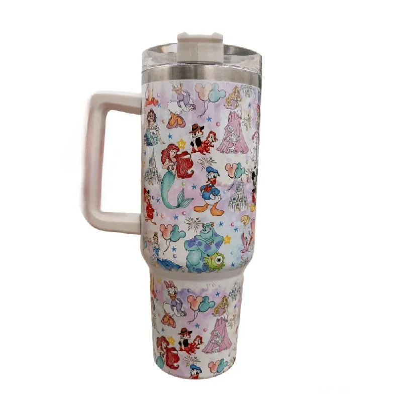 Durable Steel Drinkware Disney Cartoons Magic Tumbler
