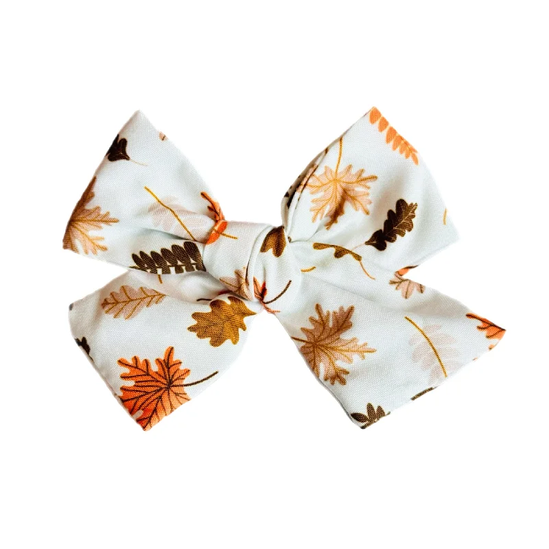 On-The-Go Drinkware Fall Leaves Tumbler Bow