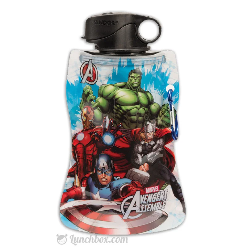 Modern Glass Drinkware The Avengers Flexible Water Bottle