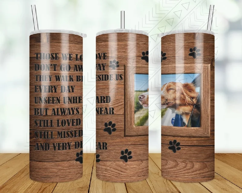 Travel Tumblers Sale Custom Dog Memorial Photo Tumbler