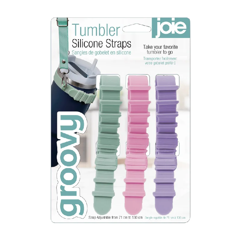 Special Drinkware Promotion Joie Groovy Tumbler Silicone Straps - 3 Pack