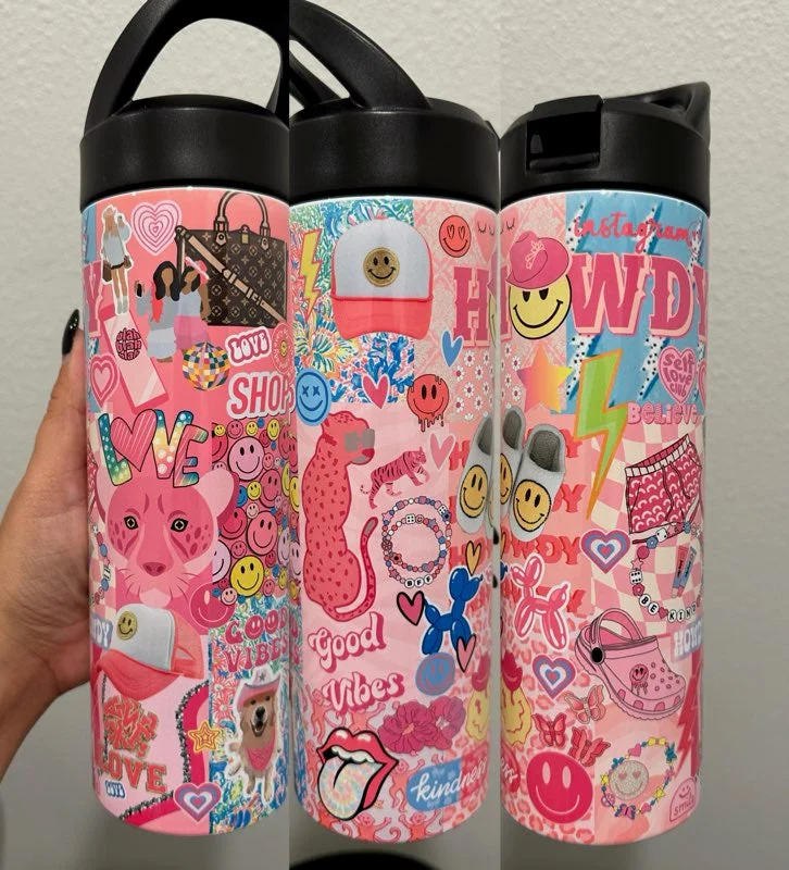 Daily Deals Howdy Preppy Good Vibes 20 oz Tumbler
