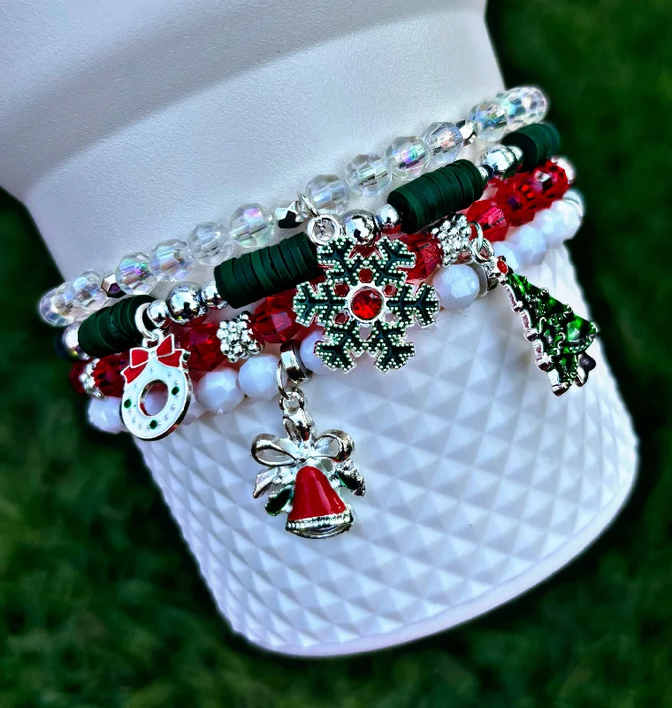 Promotional Tumblers Holiday Christmas Cup Bracelets