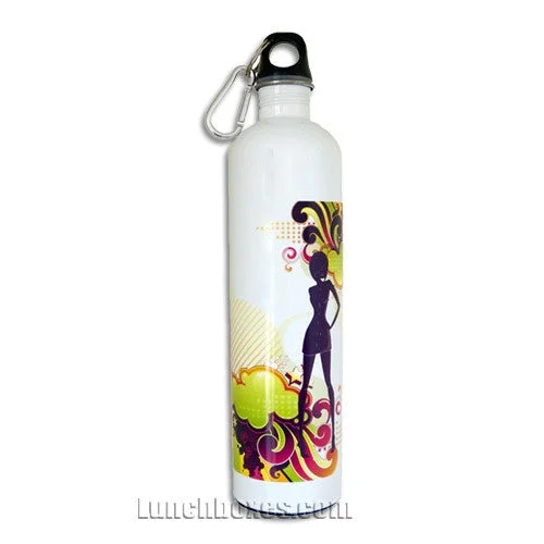Buy Drinkware Sets Psychedelic Girl Water Bottle