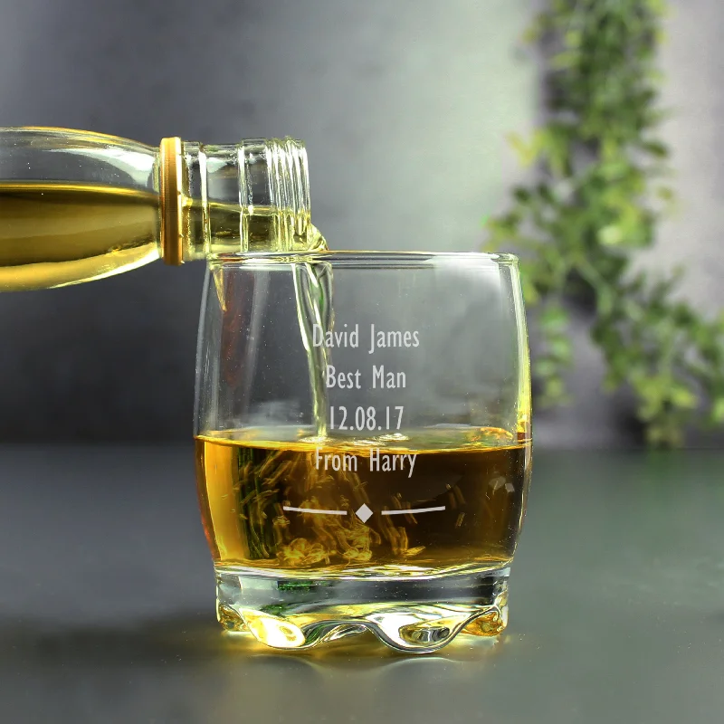 Drinkware Promotions Personalised Diamond Motif Tumbler