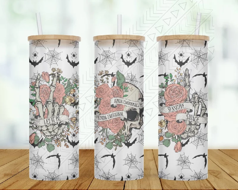 Luxury Drinkware Promotion Kinda Emotionless, Kinda Emotional Tumbler