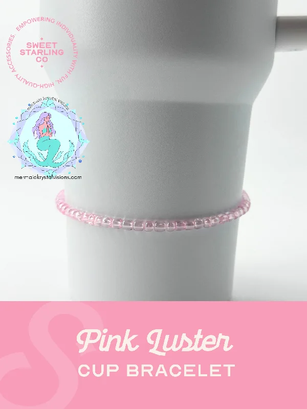 On-The-Go Drinkware Pink Luster Cup Bracelet