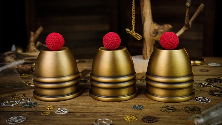 Durable Steel Drinkware Artistic Combo Cups and Balls