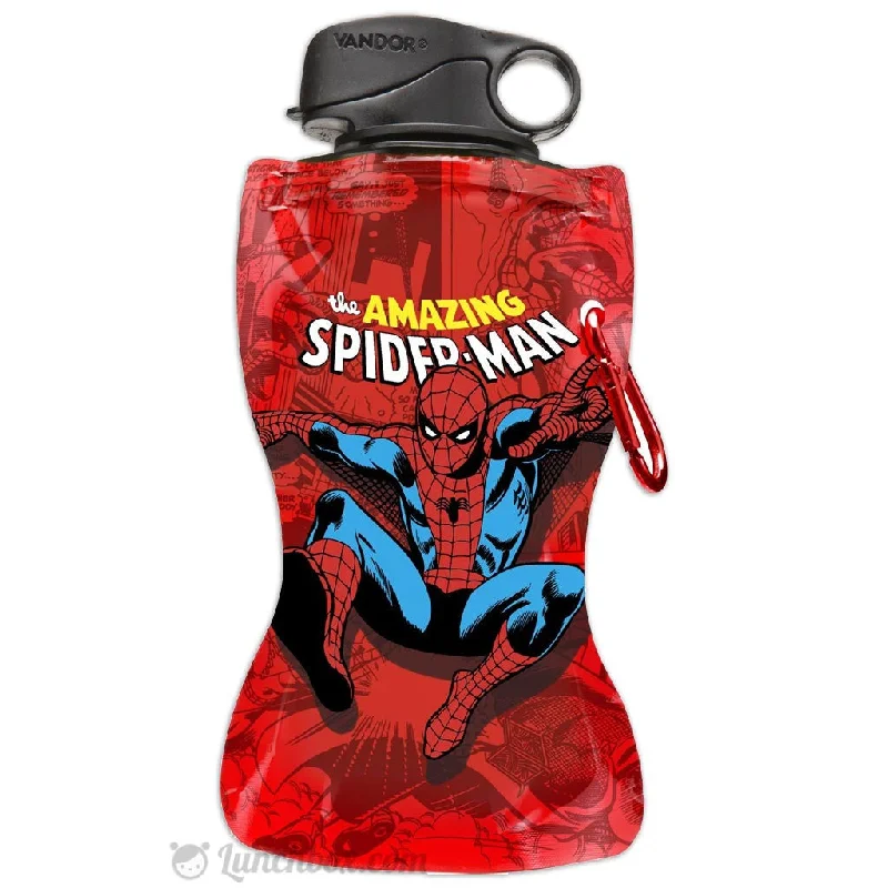 Travel Cups Promotion Spiderman Flexible Water Bottle