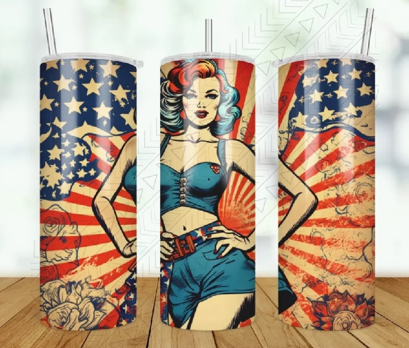 Drinkware Gift Ideas American Woman Tumbler