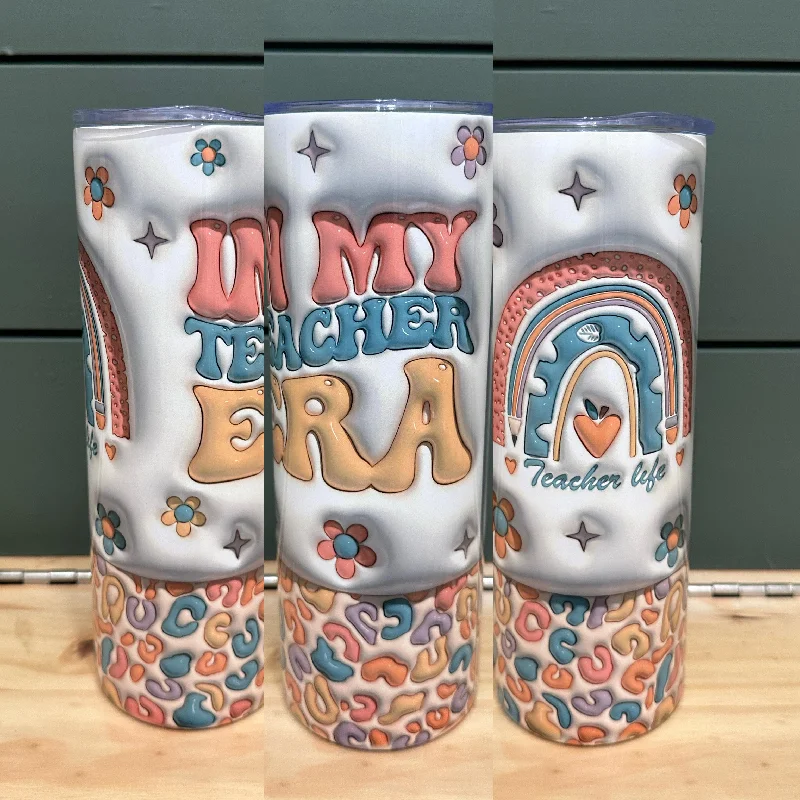 Limited Edition In My Teacher Era 20 oz Tumbler