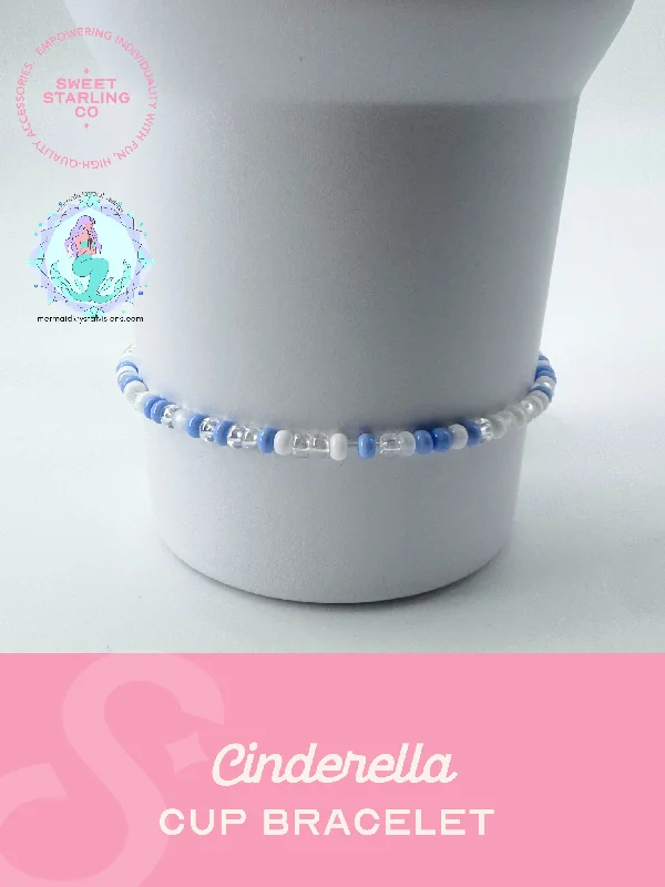 Premium Steel Tumblers Cinderella Cup Bracelet