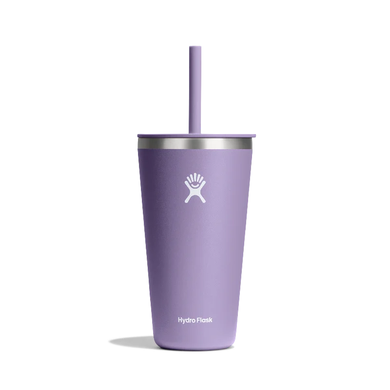 Insulated Drinkware Offers 28oz (828mL) All Around Tumbler with Straw Lid