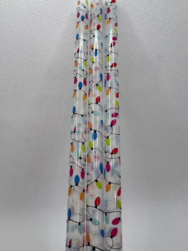 Green Drinkware Sale Clear String Lights Straw (40oz Tumbler)