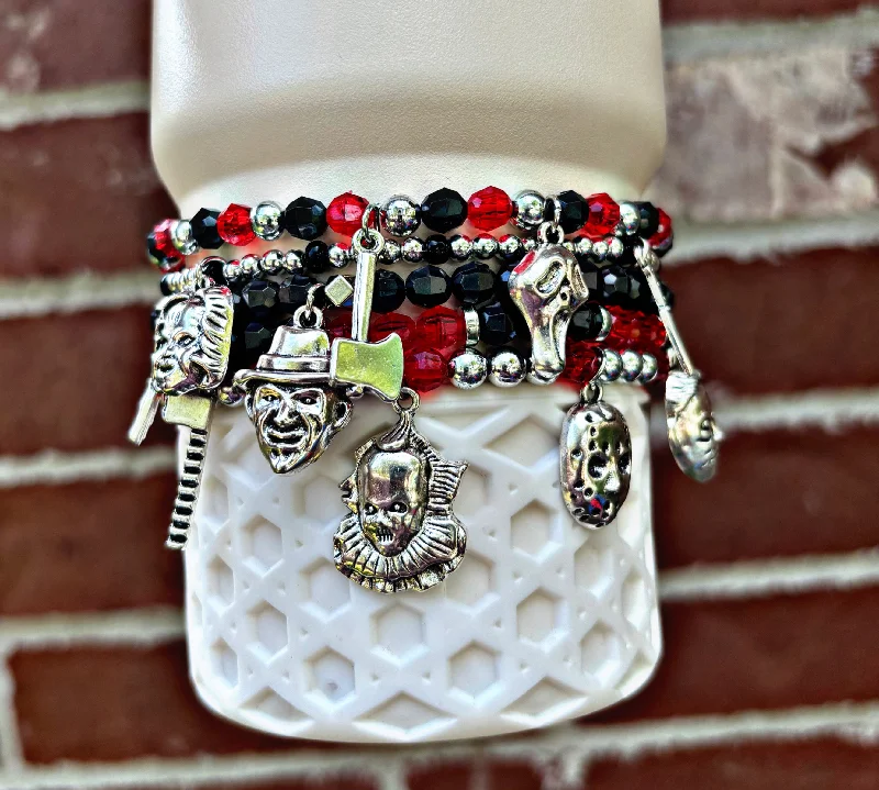 Glass Drinkware Boys of Fall Halloween Charm Bracelets Stanley Cup Accessories