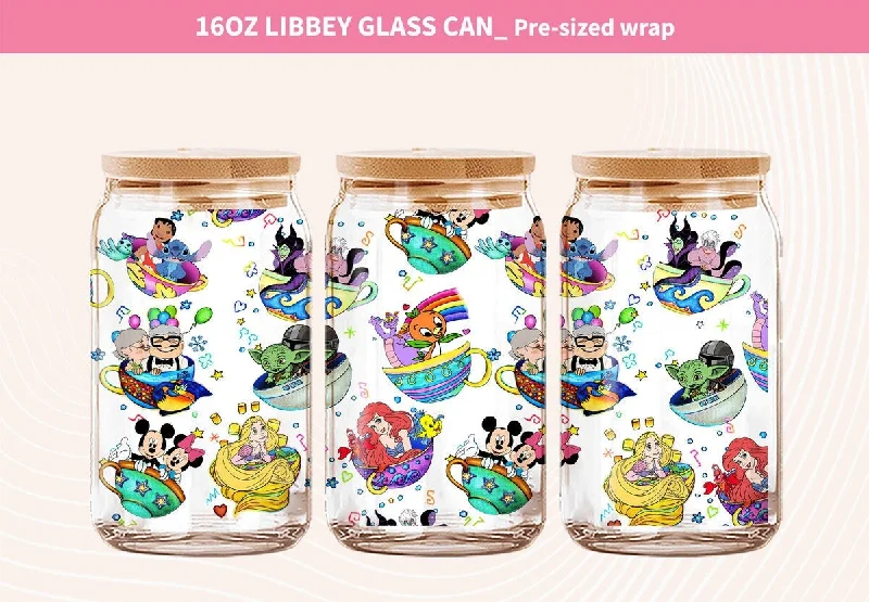 Travel Mugs Offer Mickey And Friends Glass Can Wrap, 16oz Glass Can Wrap, Cartoon Libbey Can Glass, Floral Glass Can Png, Cartoon Watercolor Tumbler Wrap Travel Mugs Offer Mickey And Friends Glass Can Wrap, 16oz Glass Can Wrap, Cartoon Libbey Can Glass, Floral Glass Can Png, Cartoon Watercolor Tumbler Wrap