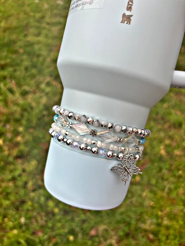 Drinkware Clearance SXS Spring Blue Cup Bracelets