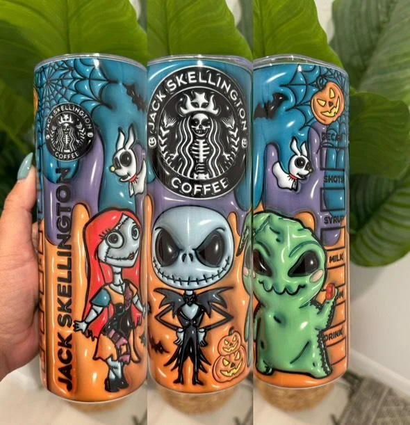 Gift Ideas Jack Skellington Coffee Nightmare Before Christmas 20oz Halloween Tumbler Gift Ideas Jack Skellington Coffee Nightmare Before Christmas 20oz Halloween Tumbler