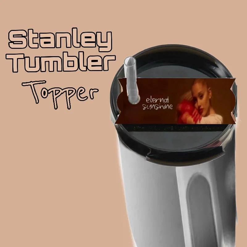 New Year Drinkware Offer Ariana Grande External Sunshine Stanley lid Topper