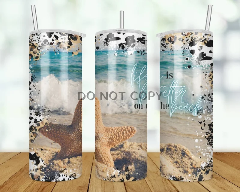 Glassware Promotion Life Is Better On The Beach Tumbler