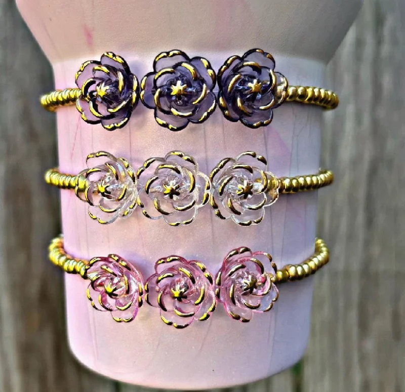 Drinkware Clearance Blooming Flowers Cup Bracelet LoveShack Fancy