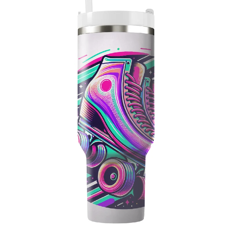 Drinkware Bundle Offer Retro Roller Skates Tumbler With Handle