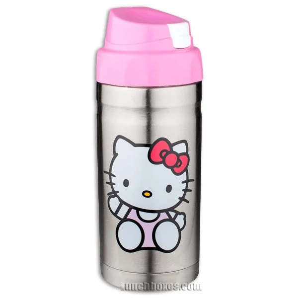 Premium Glassware Kids Insulated Drink Bottle - Hello Kitty