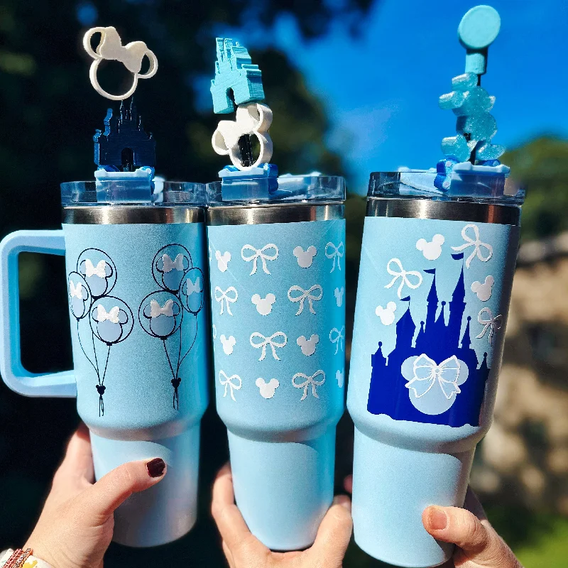 Thermal Drinkware Beautiful in Blue 40 oz Tumblers
