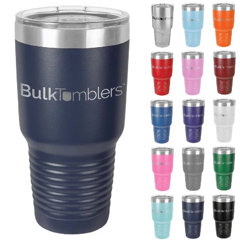 Flash Drinkware Deals 30 oz Promo Personalized Tumbler -16 colors- Logo Laser Engraved on Insulated Stainless Steel + Lid Flash Drinkware Deals 30 oz Promo Personalized Tumbler -16 colors- Logo Laser Engraved on Insulated Stainless Steel + Lid