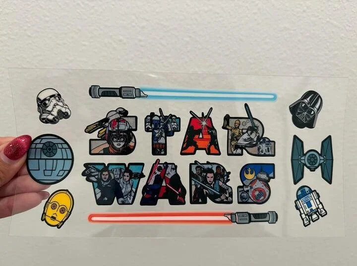 Drinkware Sets Discount Space Wars Light Saber UV DTF Wrap Transfer 16oz | No Heat Needed | Waterproof | Permanent Adhesive Drinkware Sets Discount Space Wars Light Saber UV DTF Wrap Transfer 16oz | No Heat Needed | Waterproof | Permanent Adhesive