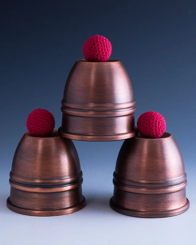 Green Drinkware Offer LEGEND Cups and Balls (Copper/Aged)