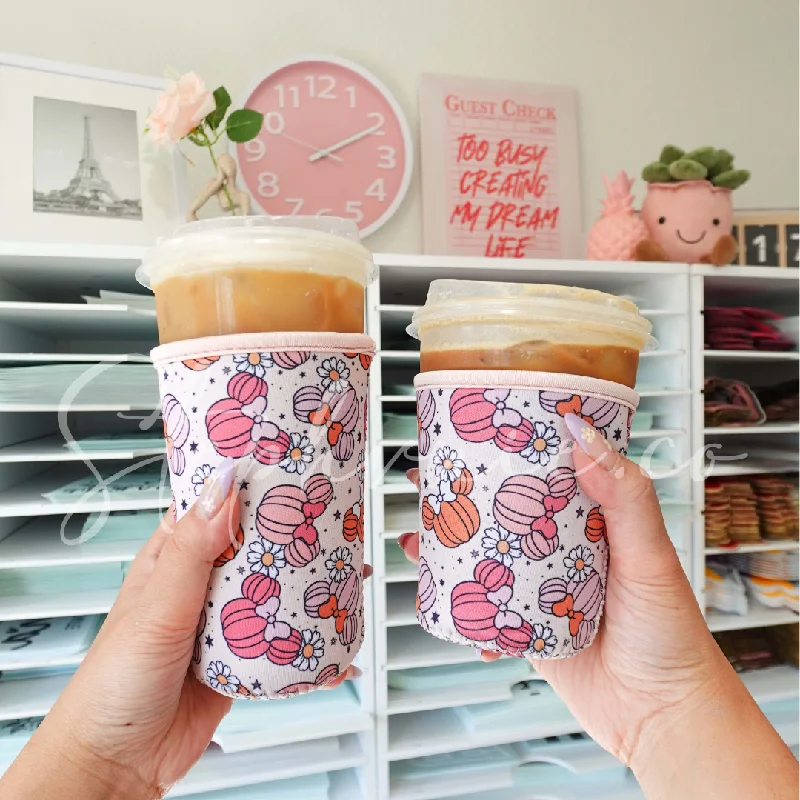 Eco-Conscious Drinkware Fall Pumpkin - Cup Sleeve