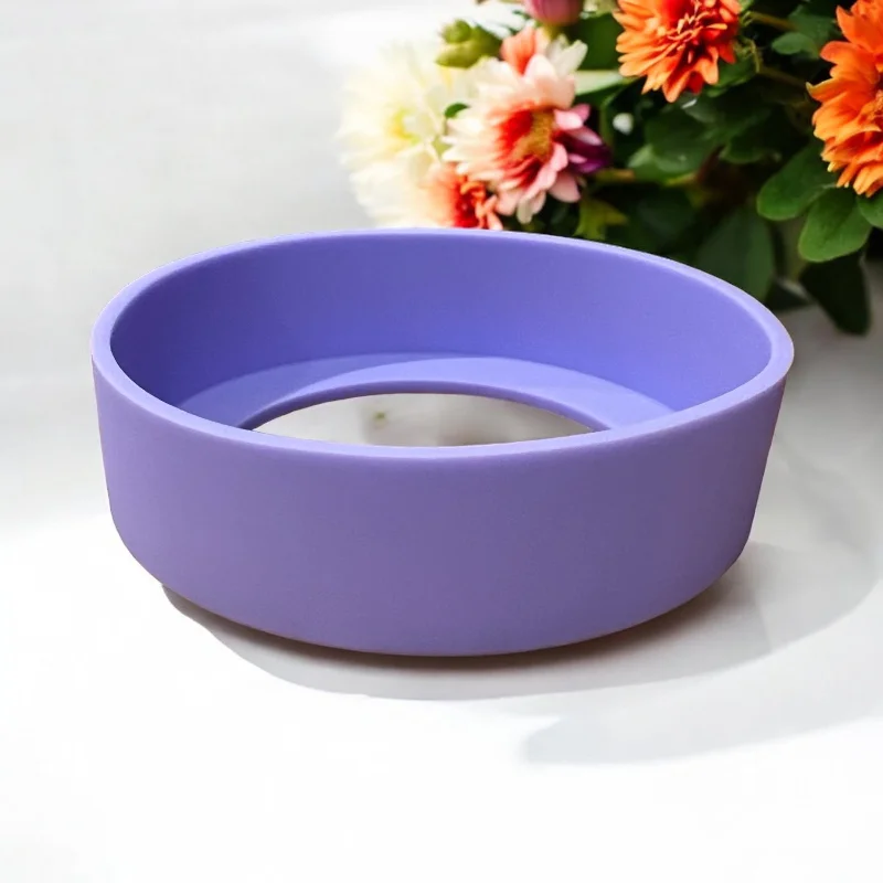 Christmas Drinkware Sale Lt. Purple 7.25 cm Silicone Tumbler Bumper