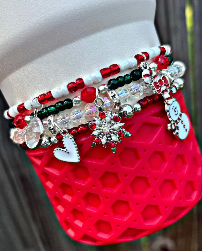 Sustainable Drinkware Discounts Christmas Festive Cup Bracelets