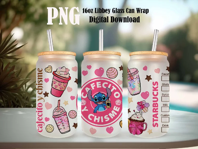 Drinkware Set Sale Stitch Coffee Can Glass Wrap, 16oz Can Glass Wrap, Stitch Coffee, Stitch Png, Can Glass Wrap, Sublimation Designs, Png Instant Download Drinkware Set Sale Stitch Coffee Can Glass Wrap, 16oz Can Glass Wrap, Stitch Coffee, Stitch Png, Can Glass Wrap, Sublimation Designs, Png Instant Download