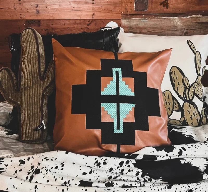 Buy More Drinkware Western point tan aztec PILLOW COVER