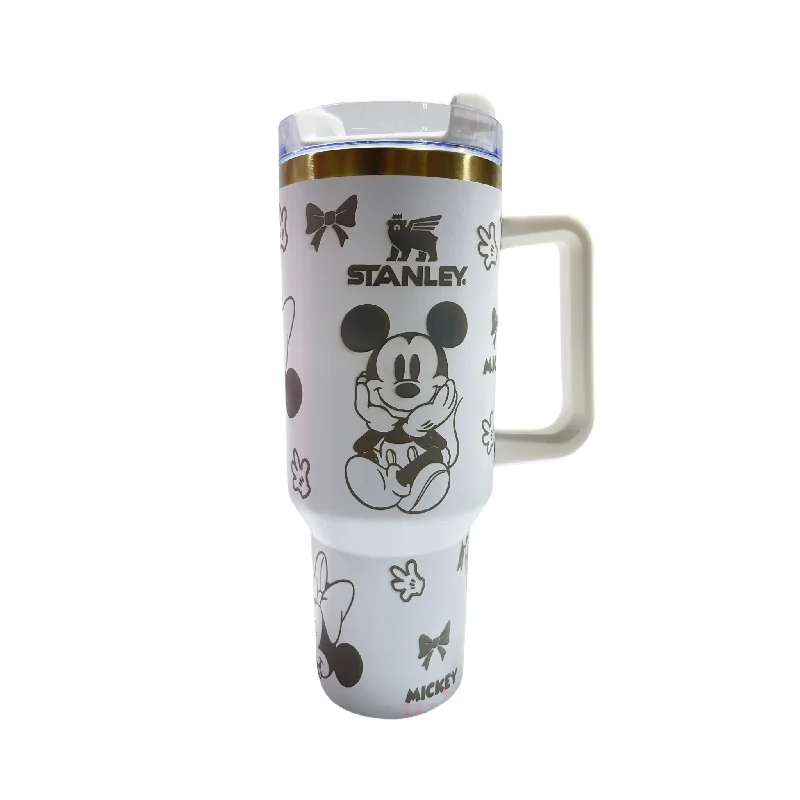 Insulated Drinkware Sale 40OZ Stanley cup micky mouse cup micky tumblers drinking bottle cups for car