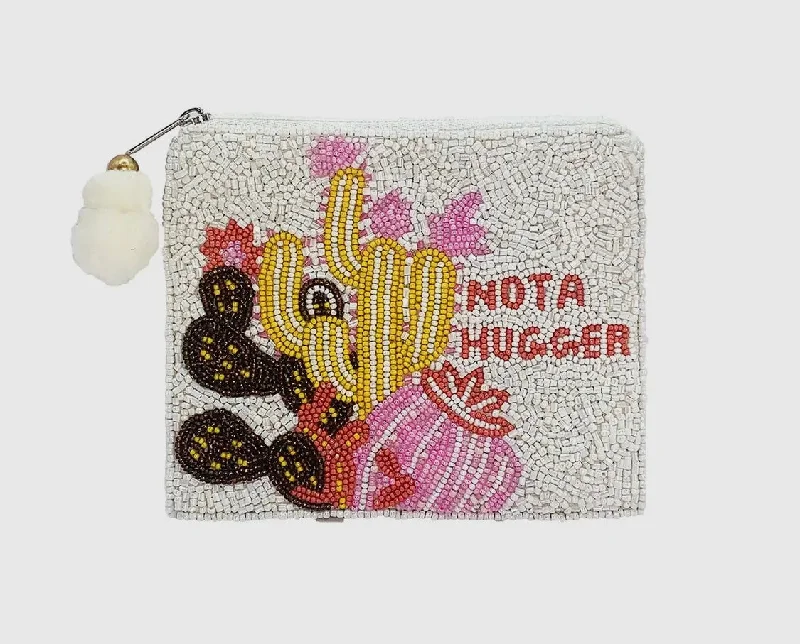 Christmas Drinkware Beaded coin purse