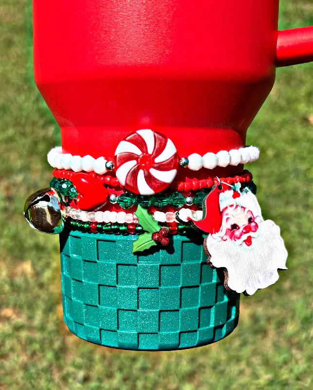 Festive Drinkware Deals Saint Nick Cup Bracelets