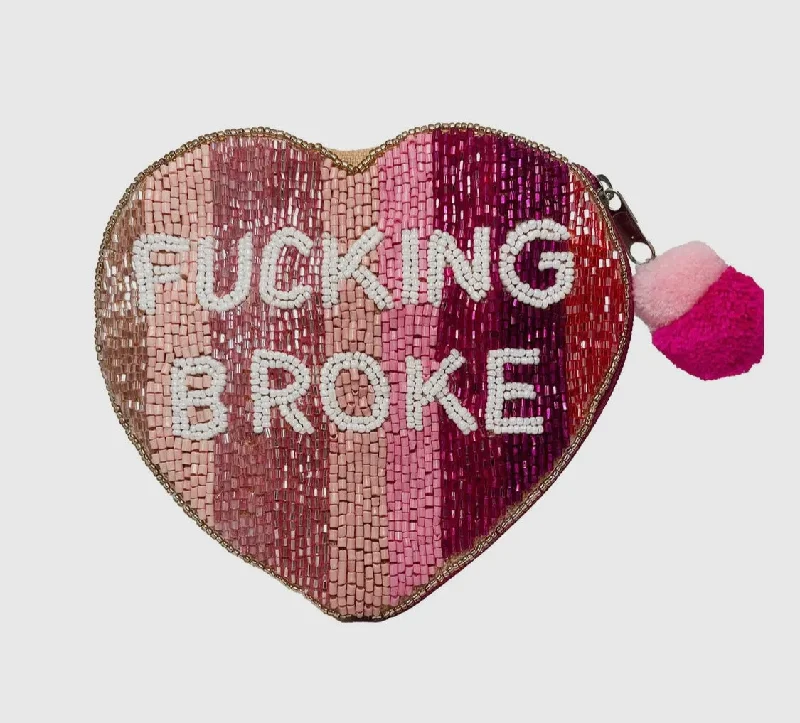 Holiday Drinkware Gifts Beaded coin purse
