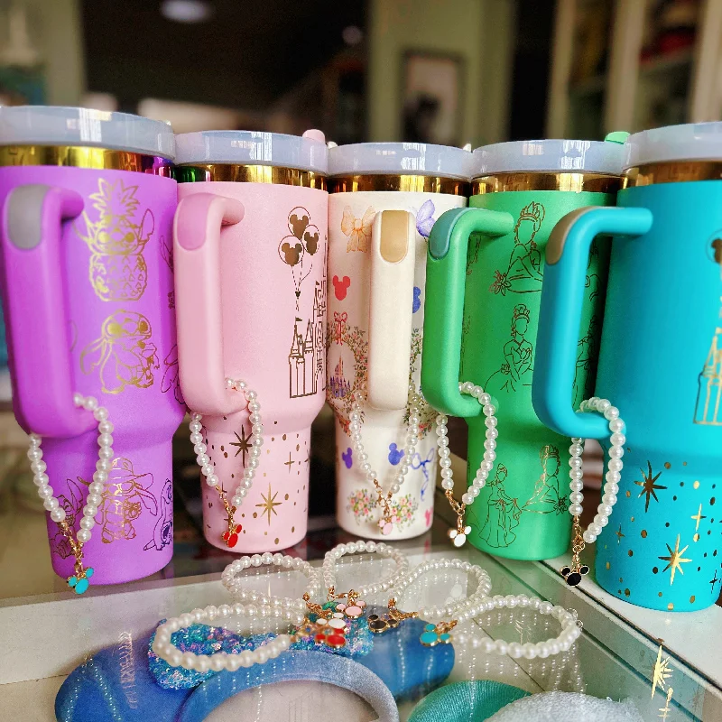 Insulated Tumblers Tumbler Pearl Charms